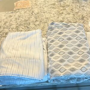 2-sets Charisma king sheets and fitted sheets with 6 pillow cases king size